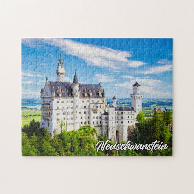 Puzzle Château de Neuschwanstein, Allemagne (Horizontal)