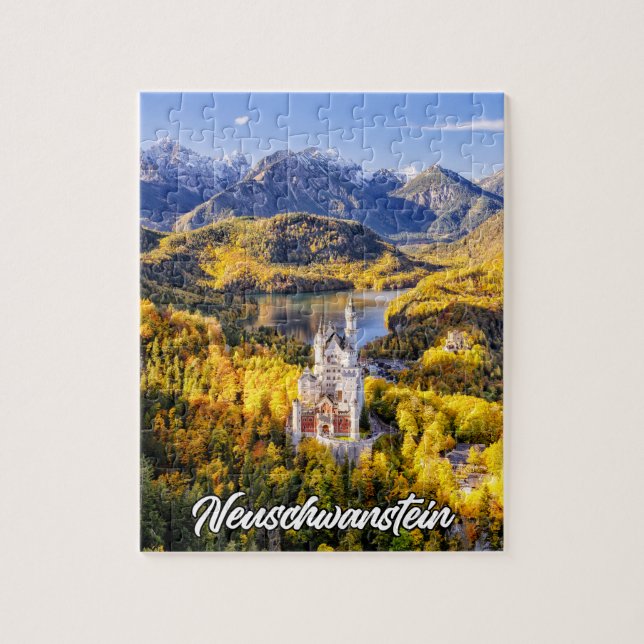 Puzzle Château de Neuschwanstein, Allemagne (Vertical)