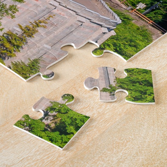 Puzzle Château de Neuschwanstein, Allemagne (Côté)