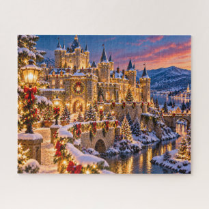 Puzzle Château de Noël