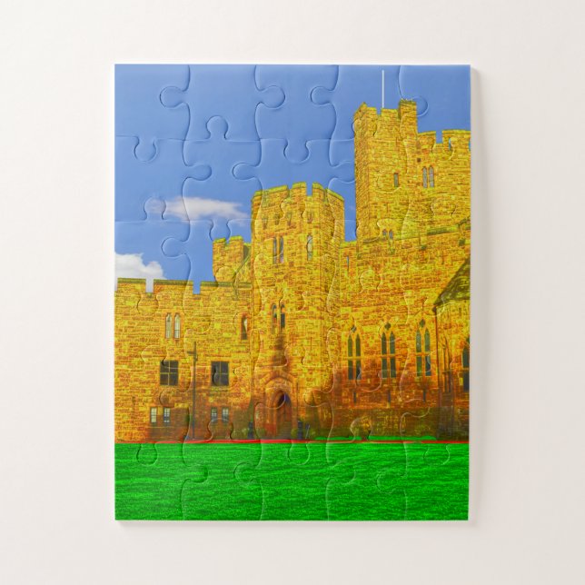 Puzzle Château de Peckforton à Tarporley, Cheshire (Vertical)