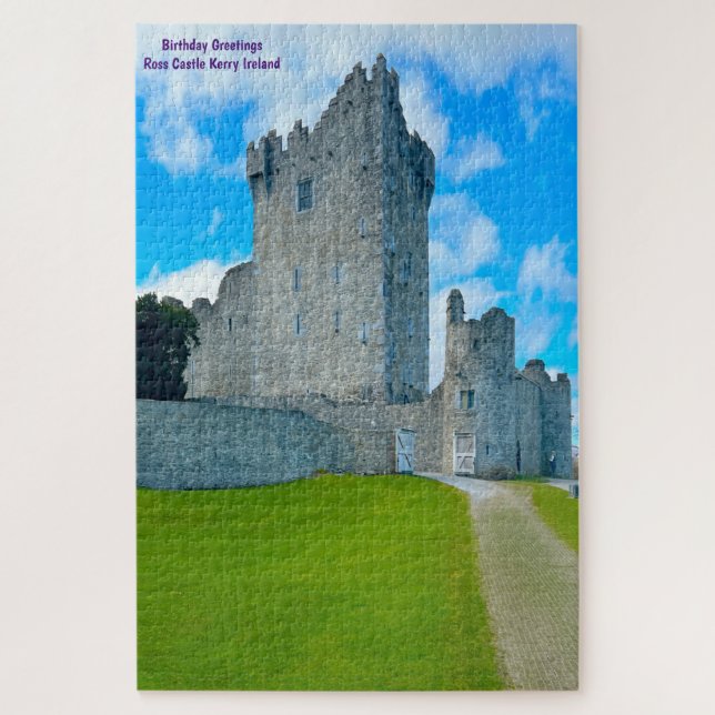Puzzle Château de Ross Kerry Irlande (Vertical)