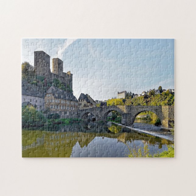 Puzzle Château de Runkel Allemagne. (Horizontal)
