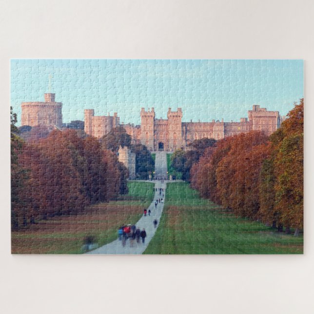 Puzzle Château De Windsor Vue De Long Walk Windsor U K (Horizontal)