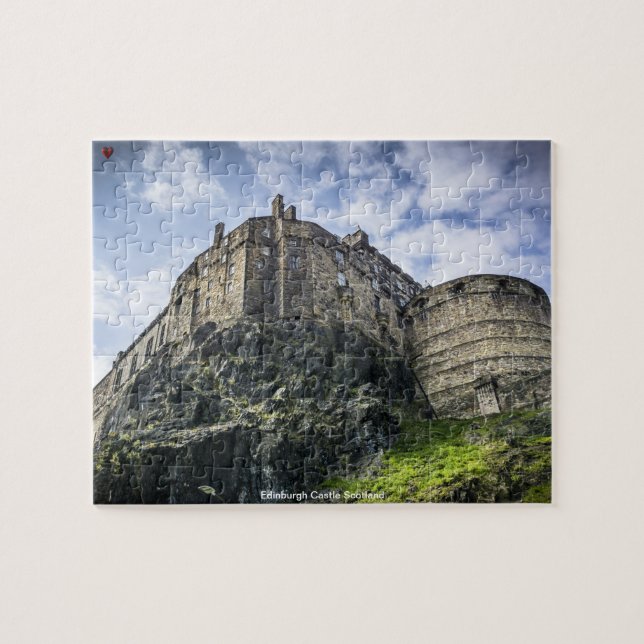 Puzzle Château d'Édimbourg Écosse (Horizontal)