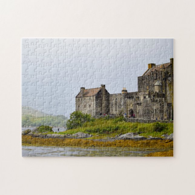 Puzzle Château d'Eilean Donan Écosse. (Horizontal)