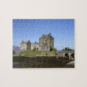 Puzzle Château d'Eilean Donan, Écosse. Le célèbre Eilean
