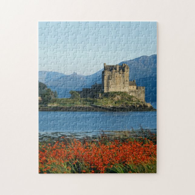 Puzzle Château d'Eilean Donan, Highlands, Écosse 3 (Vertical)
