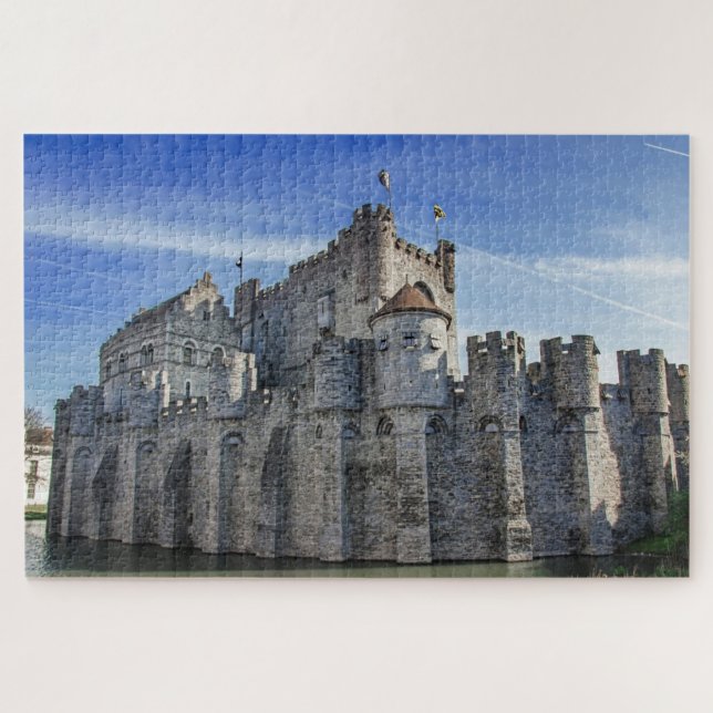 Puzzle Château des Comtes de Gand (Horizontal)