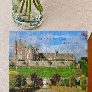 Puzzle Château Drummond Clan et célèbre jardin