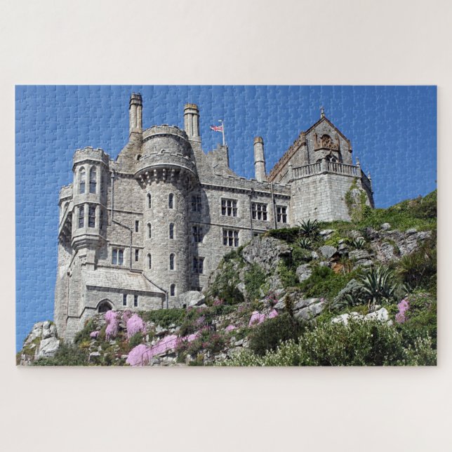 Puzzle Château du Mont St Michael, Angleterre, Royaume-Un (Horizontal)