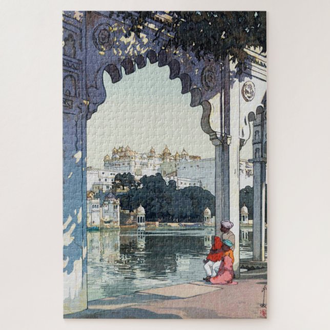 Puzzle Château d'Udaipur, Inde, Hiroshi Yoshida (Vertical)