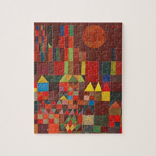 Puzzle Château et Soleil, Paul Klee Expressionisme Figura (Vertical)