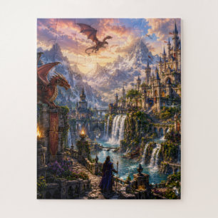 Puzzle Château Fantastique & Royaume Magique
