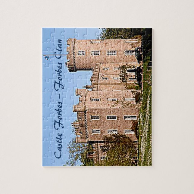 Puzzle Château Forbes - Forbes Clan (Vertical)