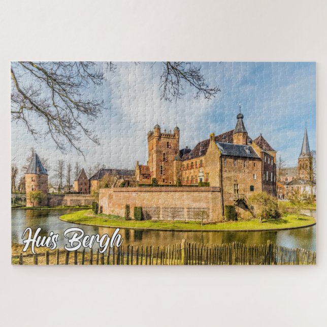 Puzzle Château Huis Bergh, s'Heerenberg, Pays-Bas (Horizontal)