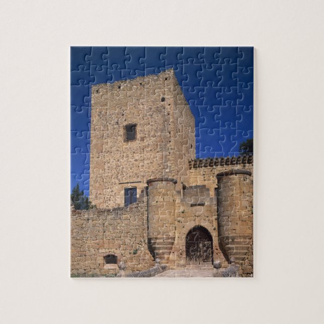 Puzzle Château Pedraza, Castille Léon, Espagne 2 (Vertical)