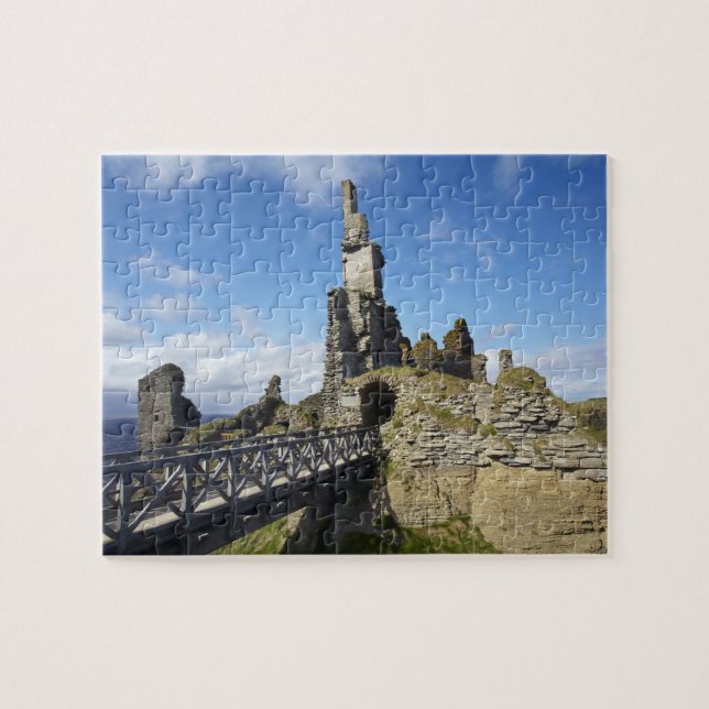 Puzzle Château Sinclair Girnigoe, Wick, Caithness, (Horizontal)
