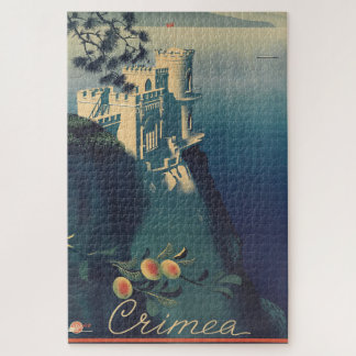 Puzzle Château Swallows Nest Architectural Art Vintage