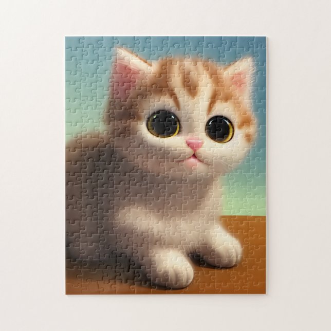 Puzzle Chaton adorable (Vertical)