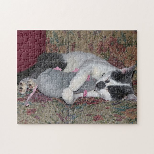 Puzzle Chaton couchant (Horizontal)