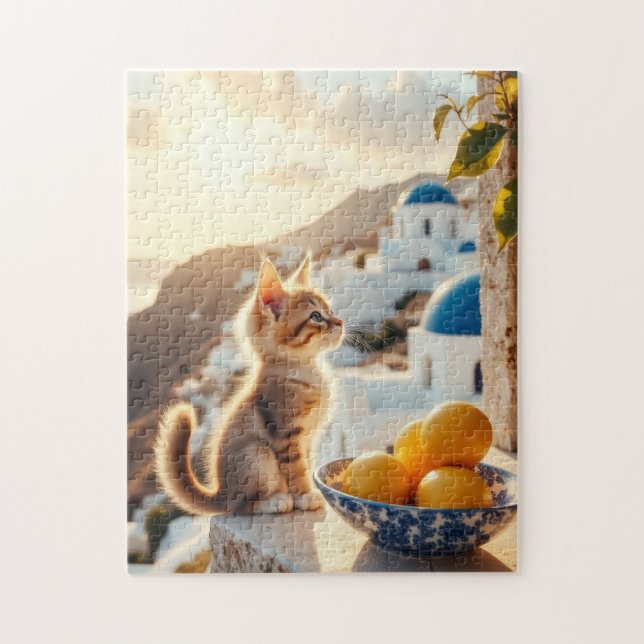 Puzzle chaton en Italie (Vertical)