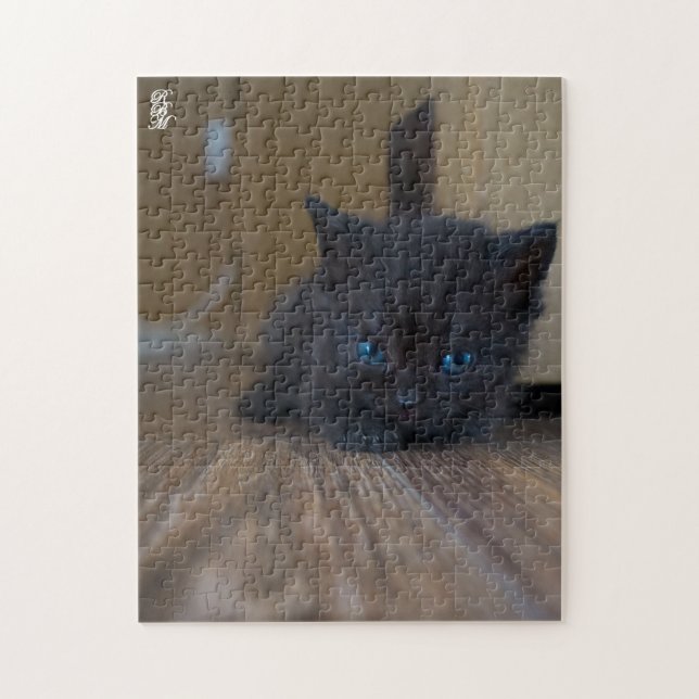Puzzle Chaton noir (Vertical)