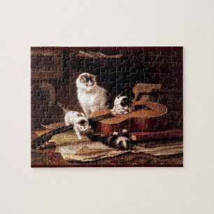 Puzzle Chatons jouant la guitare