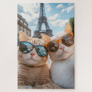 Puzzle Chats cool à Paris