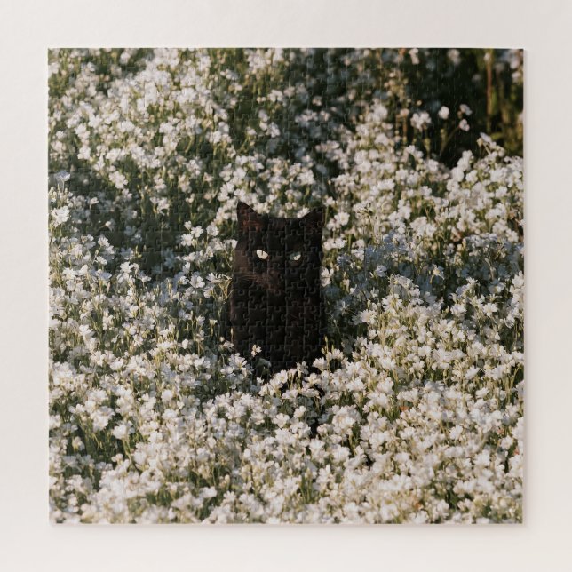 Puzzle Chats de Bloom à Minuit (Vertical)