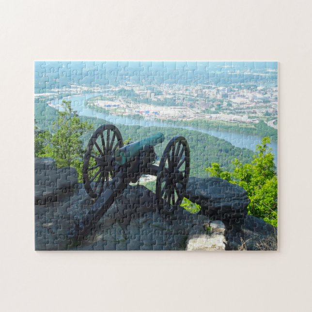 Puzzle Chattanooga Lookout Mountain. (Horizontal)