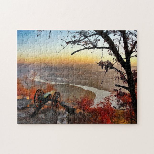 Puzzle Chattanooga Tennessee. (Horizontal)
