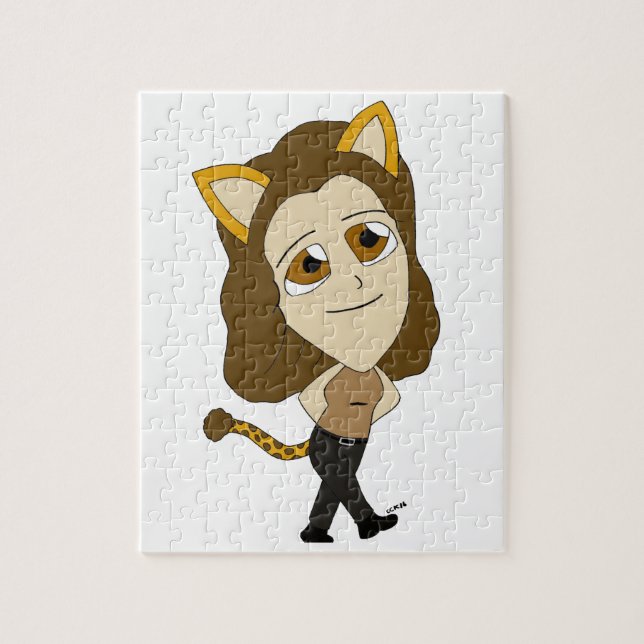 Puzzle chatte chibi (Vertical)