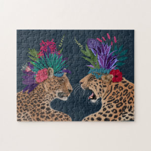 Puzzle Chaud House Leopards   Un couple
