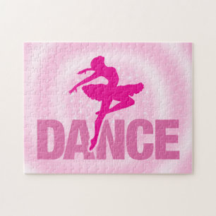 Puzzle Chaud rose Ballerina Dance Étincelle