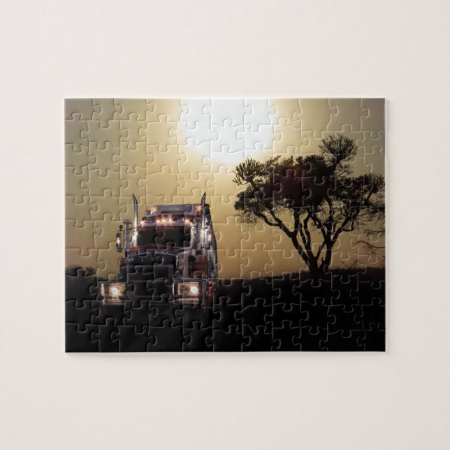 Puzzle Chauffeur de camion (Horizontal)