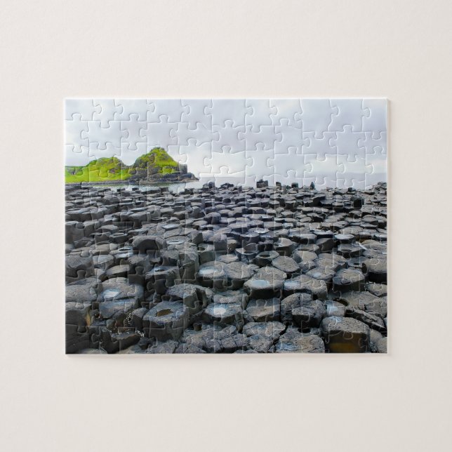 Puzzle Chaussée des Géants Antrim Irlande. (Horizontal)