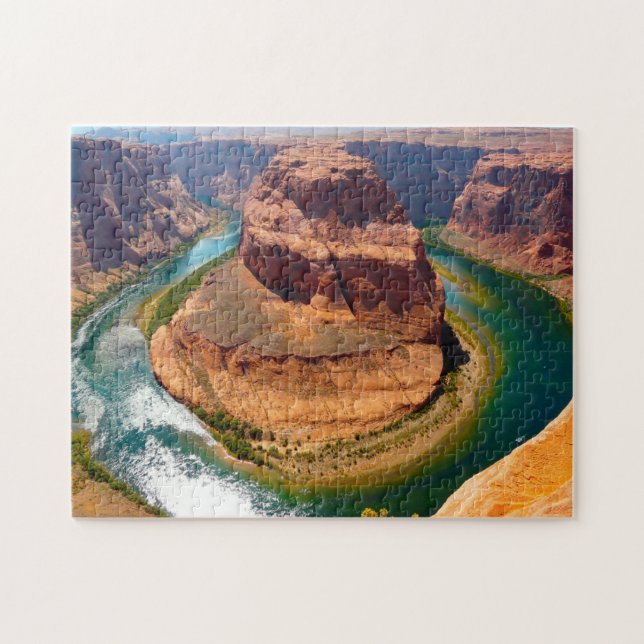 Puzzle Chaussure Cheval Plier Colorado River Arizona. (Horizontal)
