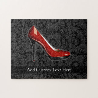 Puzzle Chaussure rouge Sassy