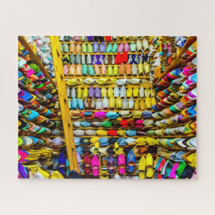 Puzzle Chaussures babouches marocaines