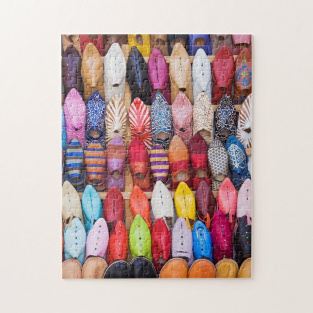 Puzzle Chaussures exposées dans une boutique dans les sou (Vertical)