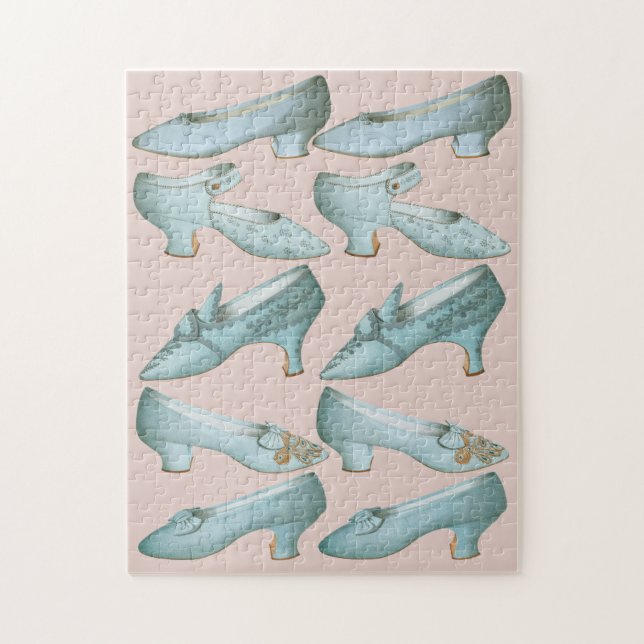 Puzzle Chaussures Vintages du XIXe siècle (Vertical)