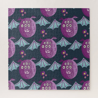 Puzzle Chauves-souris Monster : Cartoon Vintage