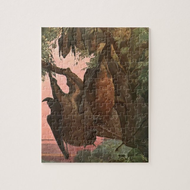 Puzzle Chauves-souris renards volantes par Austen, Animau (Vertical)