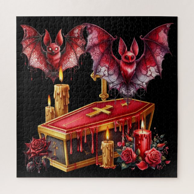 Puzzle Chauves-souris vampires (Vertical)