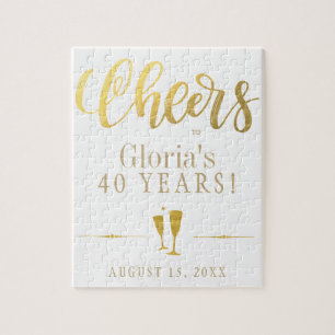 Puzzle Cheers à 40 ans vend du jour
