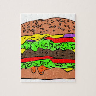 Puzzle Cheeseburger