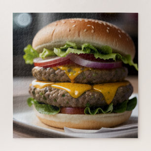 Puzzle Cheeseburger