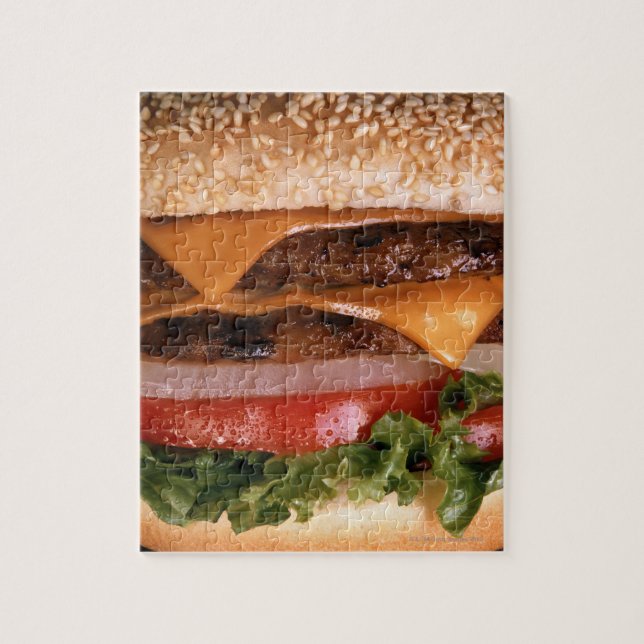 Puzzle Cheeseburger (Vertical)