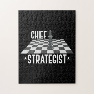 Puzzle Chef des échecs stratégiques   J'Ai Toujours Gagné
